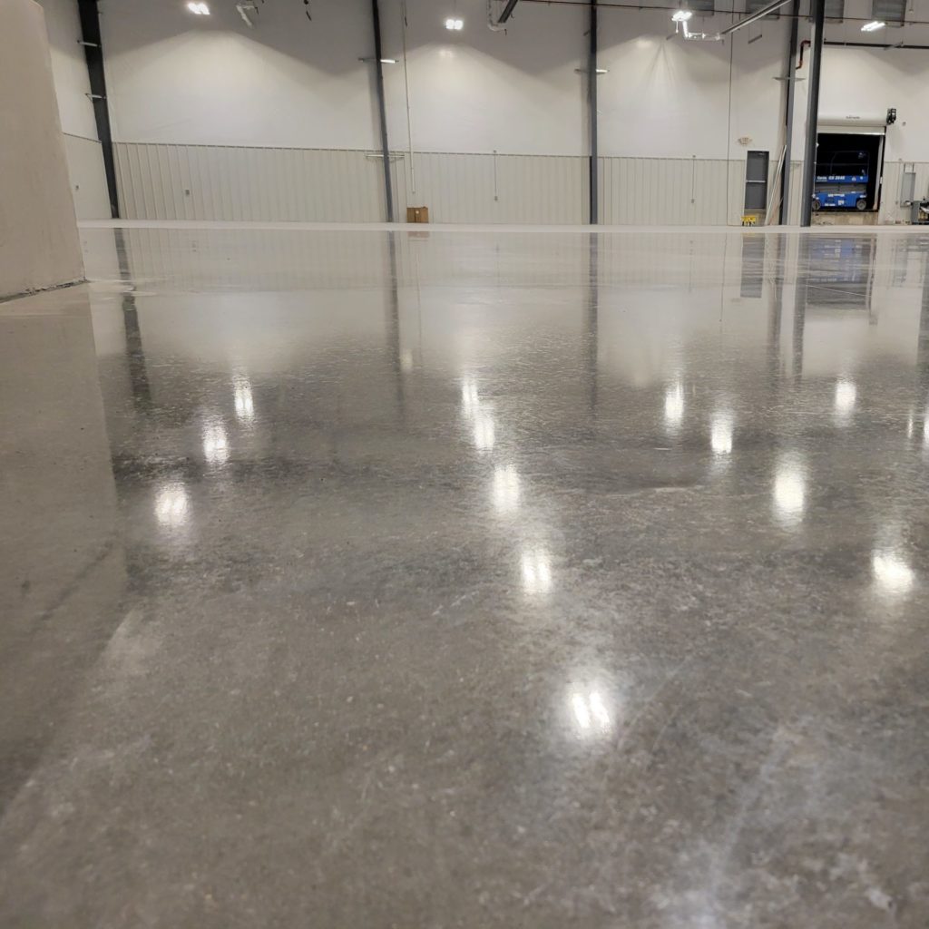 commercial polished concrete contek